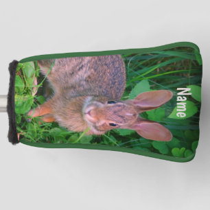 Couvre-club De Golf Cute Wild Brown lapin Animal personnalisé