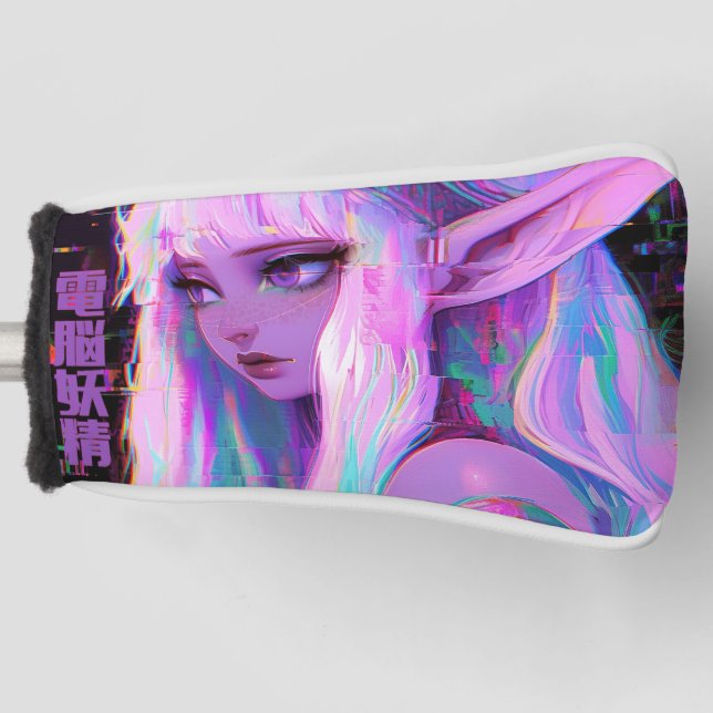 Couvre-club De Golf Cyber Fairy "Dennou Yousei" Glitchcore (Devant)