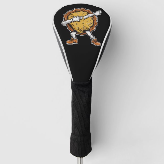Couvre-club De Golf Dabing Citrouille Pie Thanksgiving Day (Devant)