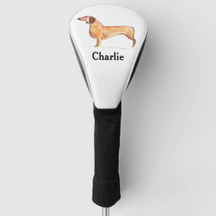 Couvre-club De Golf Dachshund Chien Wiener Animal mignonne Chien Chien