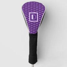 Dachshund Daxie Chien Violet Silhouette Monogramme
