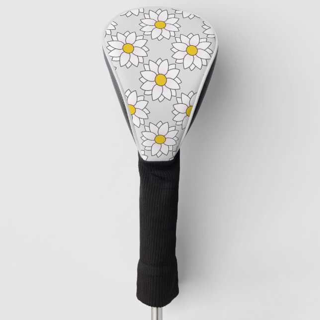 Couvre-club De Golf Daisy Art Golf Head Cover (Devant)