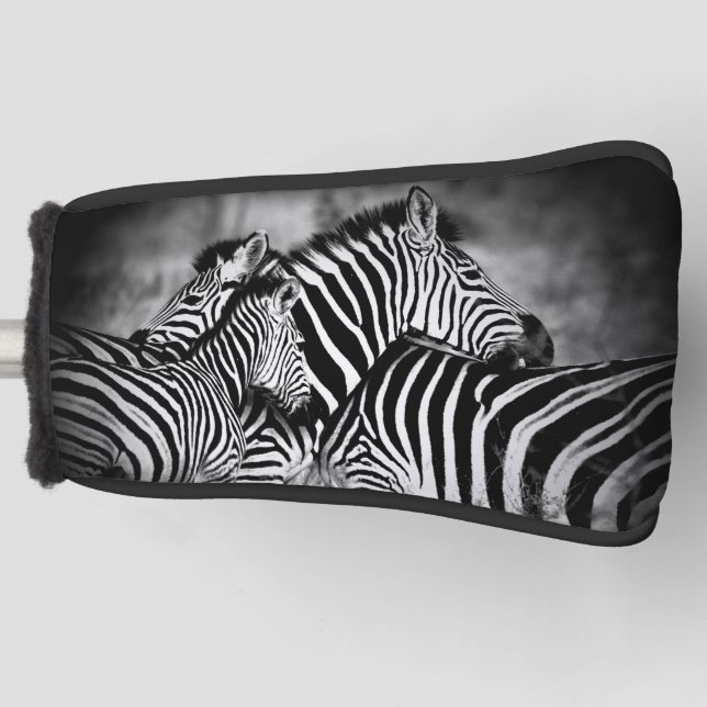Couvre-club De Golf Dazzle de Zebra (Devant)