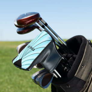 Couvre-club De Golf Design Art déco bleu