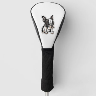 Couvre-club De Golf Design autocollant Boston Terrier