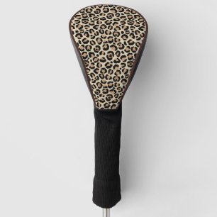 Couvre-club De Golf Design classique série Leopard 9
