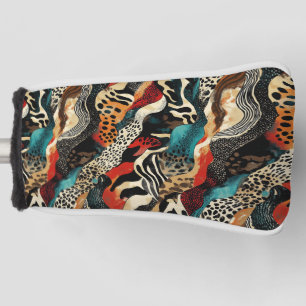 Couvre-club De Golf Design Poster de animal élégant