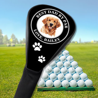 Couvre-club De Golf Dessin personnalisé Golden Retriever Dog