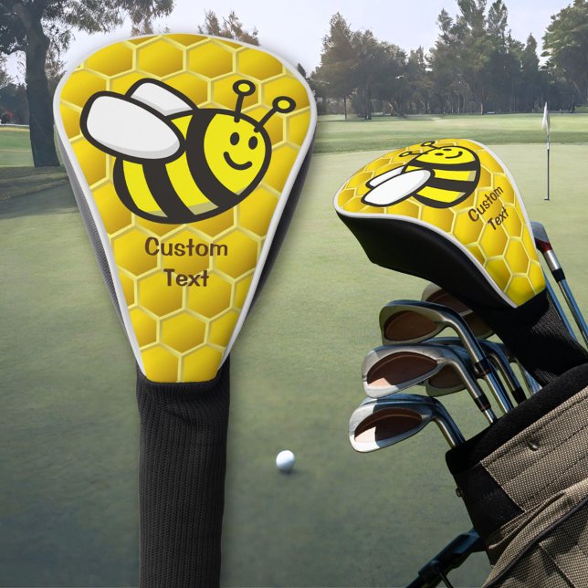 Couvre-club De Golf Dessin sur les abeilles (Créateur téléchargé)