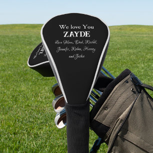 Couvre-club De Golf Don Love You ZAYDE, Présent Pour Grand-Père Juif