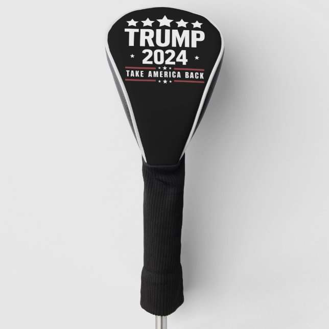 Couvre-club De Golf Donald Trump 2024 redonne l'élection américaine (Devant)