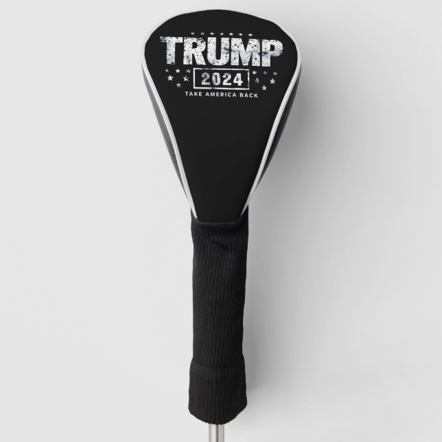 Couvre-club De Golf Donald Trump 2024 redonne l'élection américaine (Devant)