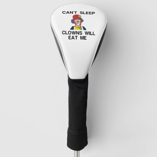 COUVRE-CLUB DE GOLF DORMIR LES CLOWERS MANGER (Devant)