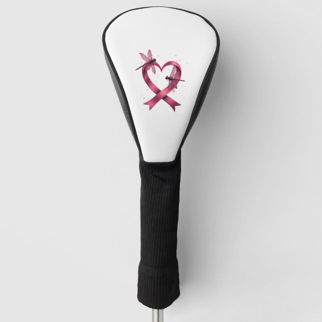 Couvre-club De Golf Dragonflies cardiaques Hommes Femmes Enfant (Devant)