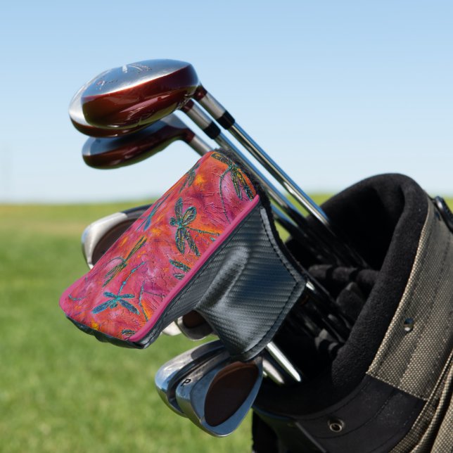 Couvre-club De Golf Dragonfly Dance Hot Fuchsia (In Situ)