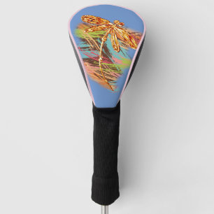 Couvre-club De Golf Dragonfly orange Splash
