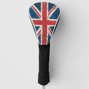 Couvre-club De Golf Drapeau affligé par Union Jack BRITANNIQUE de la