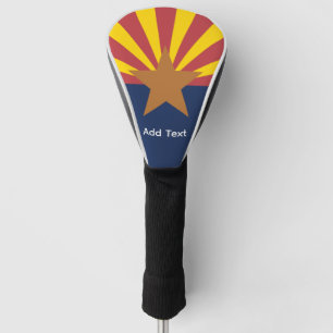 Couvre-club De Golf Drapeau américain Arizona Personnalisé
