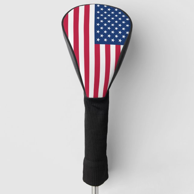 Couvre-club De Golf Drapeau Amérique Voyage pays américain (Devant)
