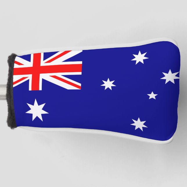 Couvre-club De Golf Drapeau Australie (Devant)