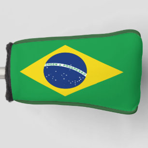 Couvre-club De Golf Drapeau Brésil Golf Head Cover