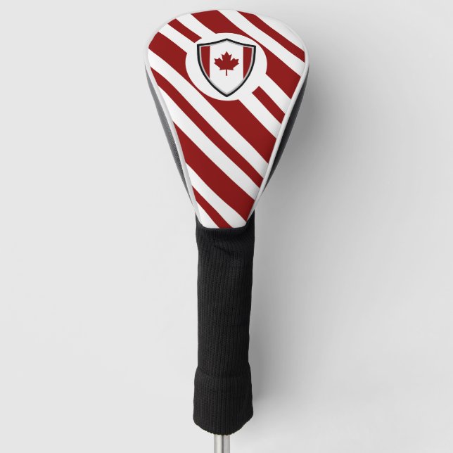 Couvre-club De Golf Drapeau canadien (Devant)