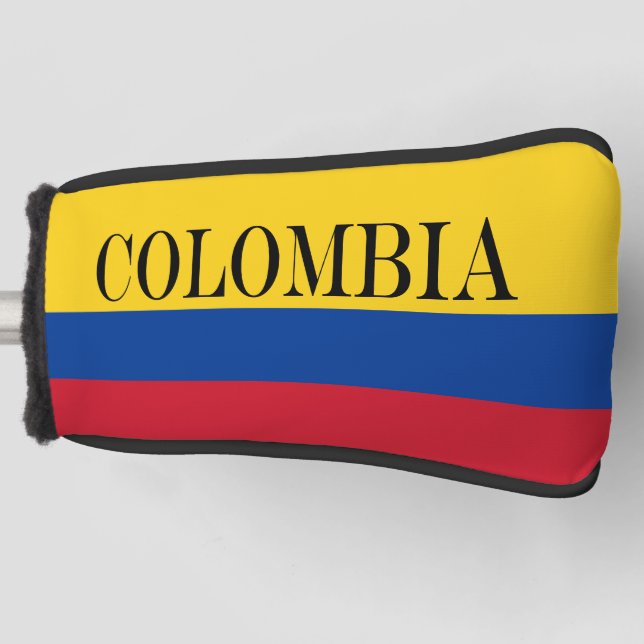 Couvre-club De Golf Drapeau Colombie - Bandera De Colombia (Devant)