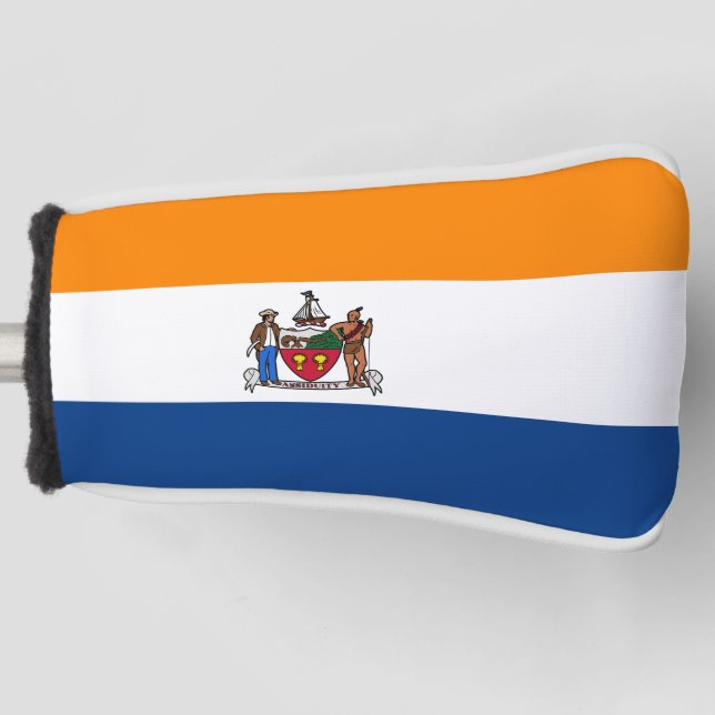 Couvre-club De Golf Drapeau d'Albany, New York (Devant)