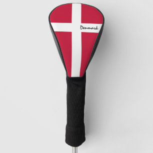 Couvre-club De Golf Drapeau danois & Golf Danemark sports Couvertures 