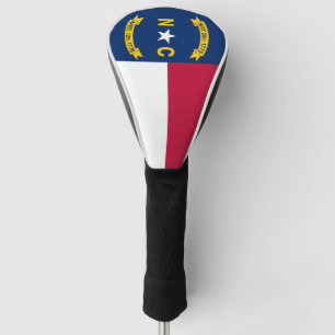 Couvre-club De Golf Drapeau de Carolinian du nord, drapeau d'état