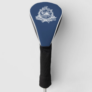 Couvre-club De Golf Drapeau de Charleston, couverture tête de golf de