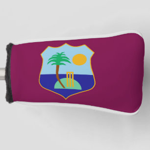 Couvre-club De Golf Drapeau de cricket des Caraïbes