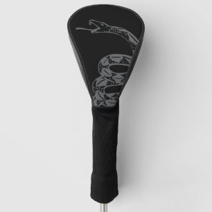 Couvre-club De Golf Drapeau de Gadsden Ne Marchez pas sur Moi Gris