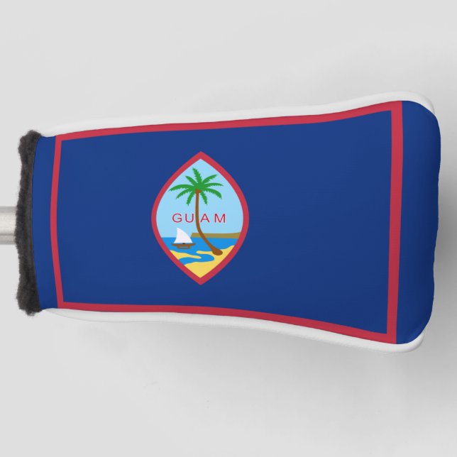 Couvre-club De Golf Drapeau de Guam  (Devant)