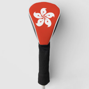 Couvre-club De Golf Drapeau de Hong Kong