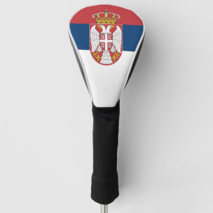 Couvre-club De Golf Drapeau de la Serbie