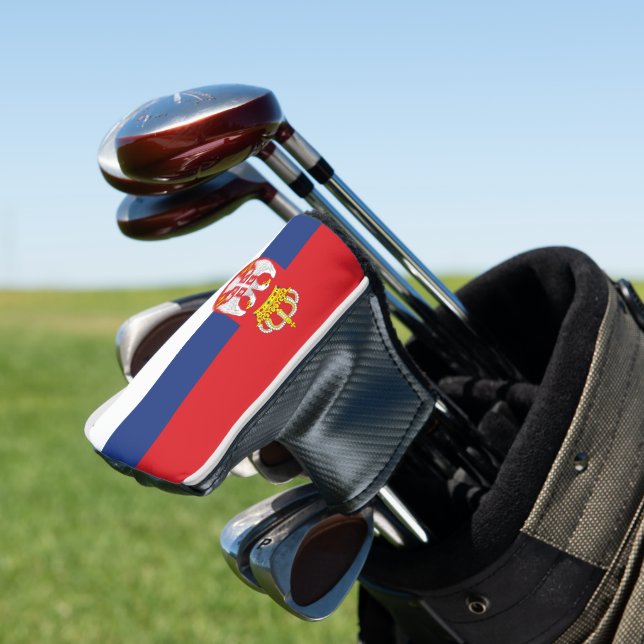 Couvre-club De Golf drapeau de la Serbie (In Situ)