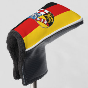 Couvre-club De Golf Drapeau de la tête de golf de Sarre