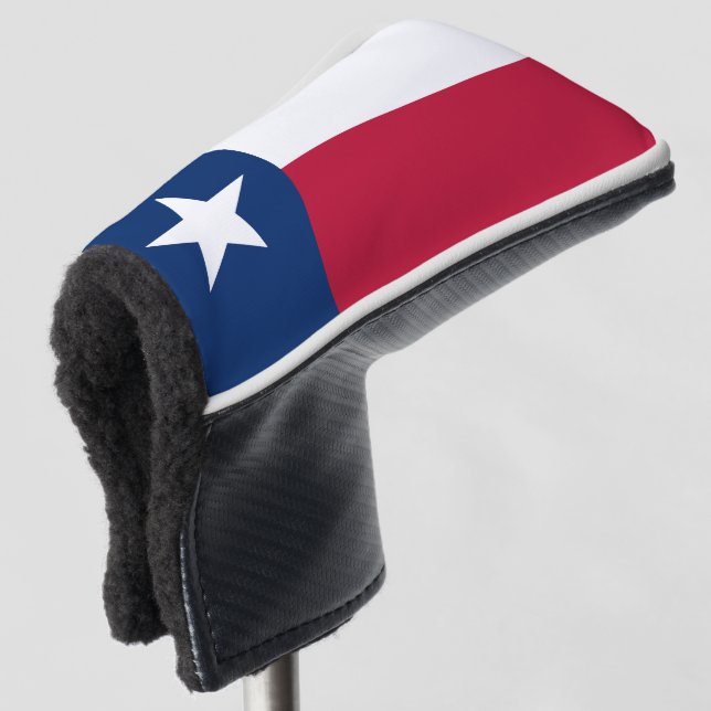 Couvre-club De Golf Drapeau de l'État Texas Lone Star (Devant 3/4)
