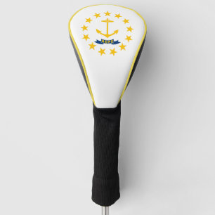 Couvre-club De Golf Drapeau de l'île Rhode