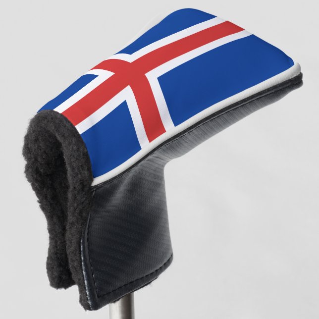 Couvre-club De Golf Drapeau de l'Islande (Devant 3/4)