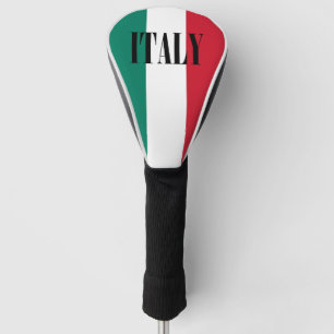 Couvre-club De Golf Drapeau de l'Italie Italie IL italienne Tricolore