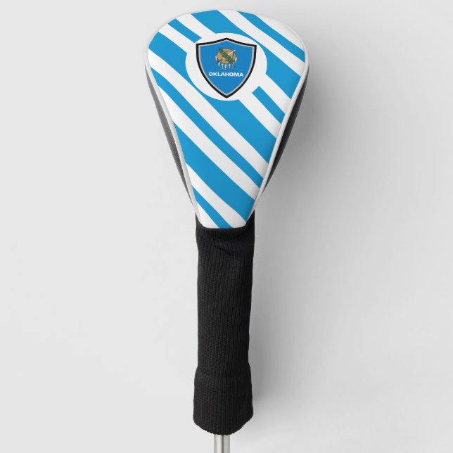 Couvre-club De Golf Drapeau de l'Oklahoma (Devant)