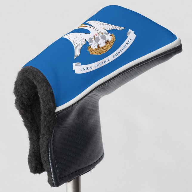Couvre-club De Golf Drapeau de Louisiane (Devant 3/4)