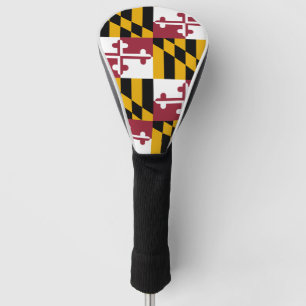 Couvre-club De Golf Drapeau de Marylander, drapeau de l'état américain