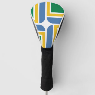 Couvre-club De Golf Drapeau de Portland, Oregon Golf Head Cover