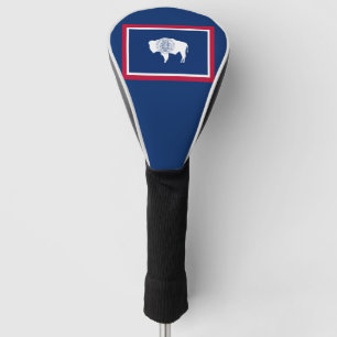 Couvre-club De Golf Drapeau de Wyomingite, drapeau d'état américain