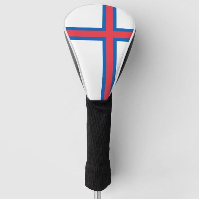 Couvre-club De Golf Drapeau des îles Féroé (DANEMARK) (Devant)