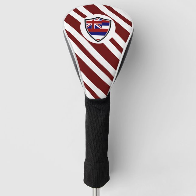 Couvre-club De Golf Drapeau d'Hawaï (Devant)