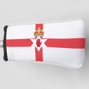 Couvre-club De Golf Drapeau d'Irlande du Nord Golf Head Cover